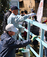 主催の内部地区自治会の皆さん